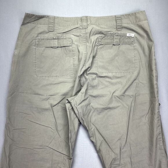 Calvin Klein Pants Women's Size 10 Zip Cargo Pockets Gray Cuffed - Picture 11 of 16